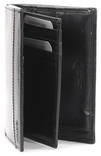 Nabo leather Wallet NK181, Black - Wallets - 130651 - 2