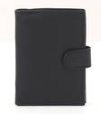 Leather Wallet WO-72 black - Wallets - 131621 - 1