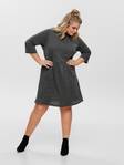 Only Carmakoma Martha plus size knitted dress dark gray melange - Dresses and tunics - 135011 - 2
