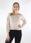 Only Off shoulder Sweater Whitecap Gray - Women's knitwear - 134551 - 1