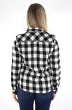 Only Dress Shirt Rock clouddancer/black - Women's long sleeved shirts - 134331 - 2
