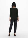 Only women's Shirt Glamour 3/4 green rosin - Women's long sleeved shirts - 128901 - 3