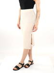 Only ribbed skirt Slit pumice stone - Skirts - 135901 - 1