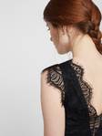 Pieces Women's lace top, Black - Women's tank tops - 126671 - 3