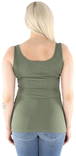 Pieces Women's ribb top Kitte tank, Green - Women's tank tops - 125881 - 2
