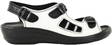 Promena Professional shoes 8076 white/black - Women's work shoes - 116171 - 1