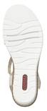 Rieker Wedge Sandals V3551-60, Beige - Rieker women`s sandals - 128591 - 4