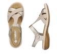 Rieker women's sandals 65919-61 beige - Rieker women`s sandals - 135731 - 3