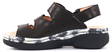Think! Sandals Cambio 000587-0020, black - Women's work shoes - 132531 - 2