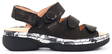 Think! Sandals Cambio 000587-0020, black - Women's work shoes - 132531 - 1