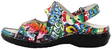 Nursing Care Machine washable sandals WG9F3 Graffiti - Women's work shoes - 115271 - 4