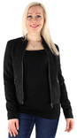 Vero Moda Jacket Summersiv faux, Black - Women's leather- and pu-jackets - 125591 - 1
