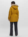 Vero Moda Women's Parka Coat Excursion expedition chai tea yellow - Women's parka coats - 129571 - 4