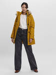 Vero Moda Women's Parka Coat Excursion expedition chai tea yellow - Women's parka coats - 129571 - 3