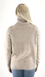 Vero moda Sweater cowlneck sepia tint - Women's knitwear - 132351 - 2