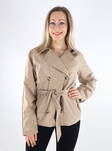 Women's trench coat Vero Moda silver mink - Women's light jackets - 135481 - 1