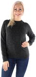 Vero Moda soft women's sweater o-neck, Black - Women's knitwear - 128931 - 1