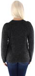 Vero Moda soft women's sweater o-neck, Black - Women's knitwear - 128931 - 2