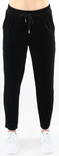 Vila Trousers Class 3/4 Velvet, Black - Women's trousers - 119671 - 1