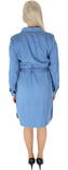Vila Dress Bista denim belt medium blue - Dresses and tunics - 125451 - 2
