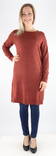 Vila Knitted Dress Ril fired brick - Women's knitwear - 131901 - 1