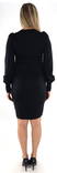 Vila women's Dress v-neck black - Dresses and tunics - 134111 - 2