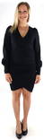 Vila women's Dress v-neck black - Dresses and tunics - 134111 - 1