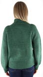 Vila Sweater Melia highneck pineneedle - Women's knitwear - 132601 - 2