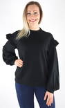 Vila Shirt Sif flounce - Women's long sleeved shirts - 132301 - 2