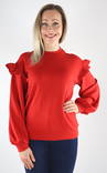 Vila Shirt Sif flounce - Women's long sleeved shirts - 132301 - 1