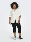 Only Carmakoma women's plus size leggings Time Calf black - Leggings - 136071 - 2