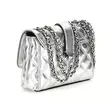 Guess shoulder bag Giully QV874874 mini silver - Handbags - 136461 - 2