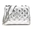 Guess shoulder bag Giully QV874874 mini silver - Handbags - 136461 - 1