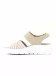Hickersberger women's sandals with herbal sole 2641 1302 beige - Women's work shoes - 136471 - 2