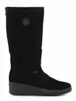 Rieker suede wedge boots Y4470-00 black - Rieker boots - 136521 - 1