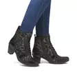 Rieker Remonte women's water-resistant ankle boots D8797-91 metallic - Rieker ankle boots - 136601 - 5