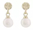 Snö of Sweden Earrings Lauren small gold - Earrings - 136701 - 1