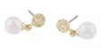 Snö of Sweden Earrings Lauren small gold - Earrings - 136701 - 2