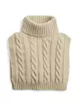 Pieces neck gaiter white pepper - Women's scarfs - 137321 - 1
