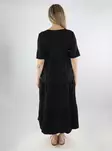 Vila casual dress V-Neck Midi black - Dresses and tunics - 138111 - 2