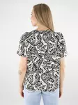 Vero Moda women's t-shirt V-Neck cloud dancer/bali - Women's T-shirts - 138161 - 2