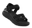 Skechers women's wide-last sandals 119828/BBK D'LUX WALKER - GOING OUT VIBES black - Skechers women`s sandals - 138411 - 3