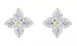 Snö of Sweden Earrings Envy small gold/clear - Earrings - 138631 - 1