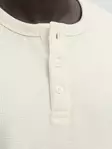 Jack&Jones men's shirt JJEDOVER Henley antique white/melange - Men's long sleeved shirts - 138931 - 5