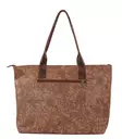 Nabo shoulder bag/bag L2597 flower brown - Handbags - 139751 - 2