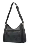 Guess bag Karnilla Logo coal logo - Handbags - 140111 - 2
