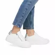 Rieker women's genuine leather sneakers W2605-80 white - Rieker women`s sneakers - 140171 - 5
