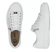 Rieker women's genuine leather sneakers L59L1-83 white - Rieker women`s sneakers - 140231 - 4