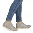 Rieker women's walking shoes N4221-90 metallic - Rieker women`s walking shoes - 140261 - 6