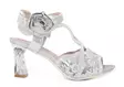 Laura Vita women's sandals/high heels Nino 13 argent - Women's sandals - 140271 - 3